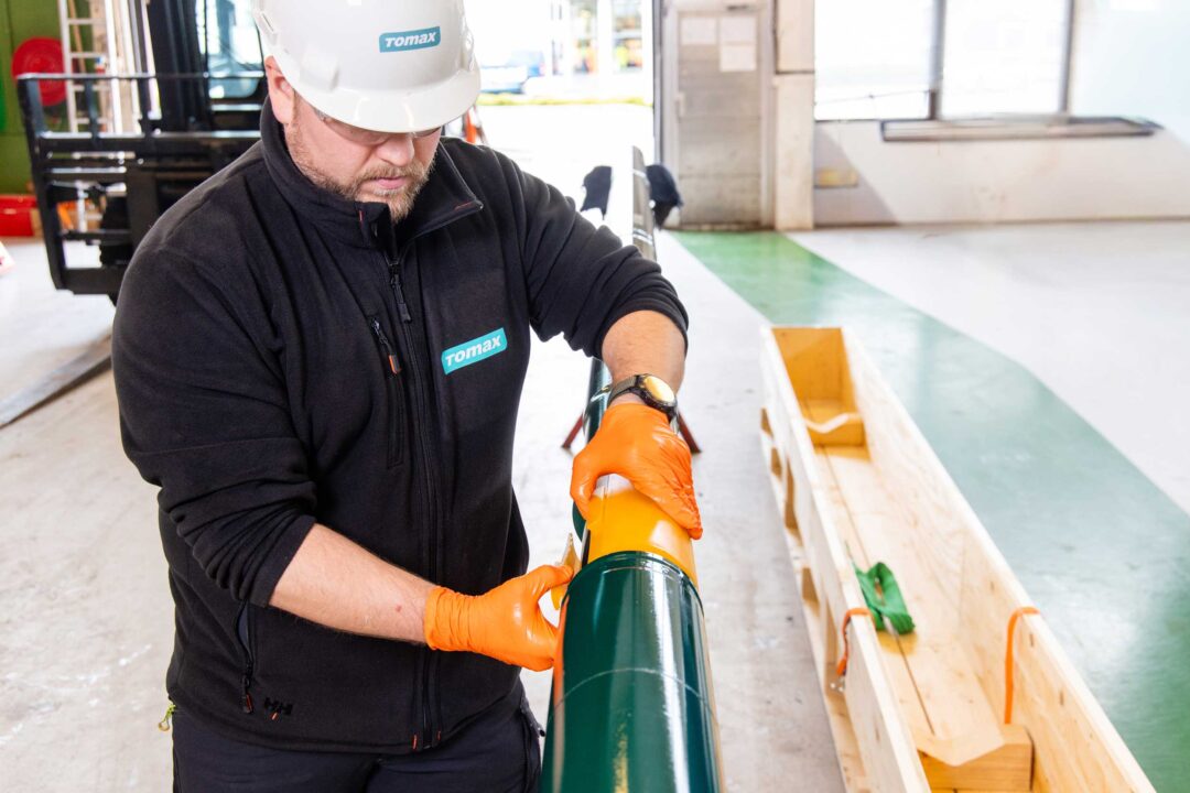 The AST tool is packed and shipped with protective covers