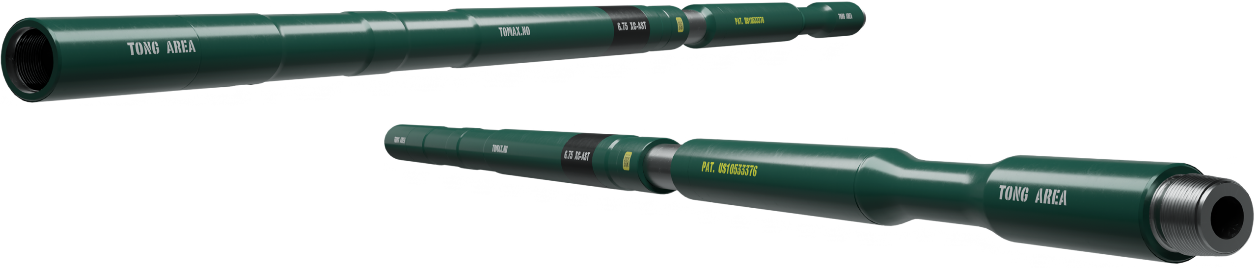 Tomax AST 6.75" seen from both sides